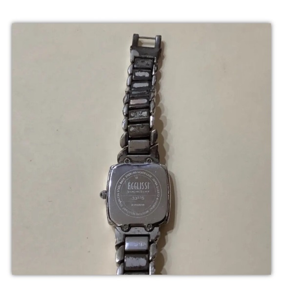 Ecclissi 33535 Sterling Silver Women Watch Japan Quartz Movement Vintage - Picture 8 of 8